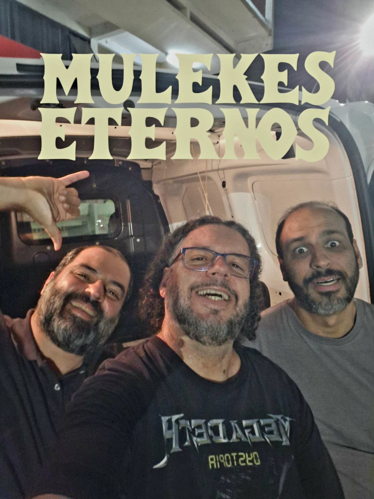Foto dos 3 Mulekes Eternos